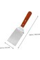 Cookie/Spatula Small Metal Spatula With Merbau Wooden Handle   Heavy Duty Stainless Steel Flipper W