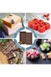 2 Pcs Chocolate Bar Mold, Chocolate Molds Silicone 10 Cavities Large Chocolate Bar Mold Deep, Choco