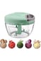 Multi-Function Manual Food Chopper, Kitchen Vegetable Fruit Onions Garlic Nuts Herbs Chopper Shredd