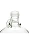 HARMONY 1PC GLASS BOTTLE WITH PLASTIC LID,2000ML 80006-4