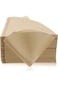 Tazweeq Coffee Filters, 100Pcs V60 Cone Paper, Unbleached, Compatible With Pour Over Drippers 2-4 C