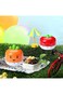 ELECDON Kitchen Timer, 2PCS Cartoon Fruit Timer, 360 Degree Cooking Tool Mechanical Countdown Timer