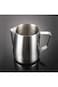 Trust Pro Stainless Steel Milk Frothing Pitcher Cappuccino Creamer Cup 12 Ounce / 354 ml With Capac