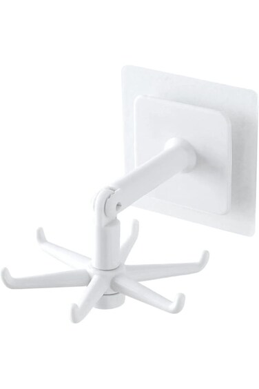 خطاف دوار قابل للطي بزاوية 360 درجة، خطافات خزانة ذاتية اللصق بزاوية 180 درجة، خطاف قلاب عمودي للمنزل