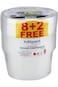 Hotpack Microwave Container 450ml with Lid 8+2 Free -
