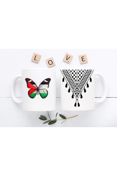 كوب قهوة وشاي فلسطيني، هدية، كوب مثالي للمكتب والمنزل للرجال والنساء، كوب فلسطيني، 11