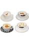 16Pcs/1Set Coffee Printing Model Thickening Coffee Latte Cappuccino Barista Art Stencils/Cake coffe