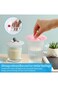 ALMEKAQUZ 4Pcs Silicone Cup Lid, Anti-dust Glass Cup Coffee Mug Cover Airtight Seal Lids Cap, Reusa