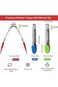 3PCS Mini Kitchen Tongs with Silicone Tips, 7 inch Non-Stick Small Tongs Heat Resistant Tongs for C