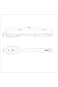 Tramontina Verano Onyx-colored Nylon Pasta Server and Polypropylene Handle
