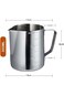 Jabbi Stainless Steel Milk Pitcher Frothing Jug 350ml/12oz Milk Steaming Pitcher Barista Latte Art