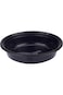 Hotpack Microwaveable Round Black Base Meal Prep Container With Clear Lid, Lunch Boxes 32 Oz 5 Piec