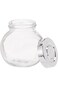 IKEA RAJTAN Spice jar, Glass, Aluminum Color 400.647.02, 1-Pack(4-Count), Clear