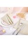 Pecbase Table Napkins Cloth Set of 4, Washable Dinner Napkins Cloth for Party, Weddings and Dinners