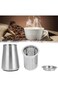 01 Coffee Sieve, U Shape, Stainless Steel for Home Use, Coffee Shops