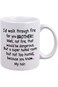 DQG CVT Funny Brother Gifts - I'd Walk Through Fire For You Brother Coffee Mug - Best Brother Mug -