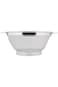 Raj Stainless Steel Basket Colander, 27 cm, Silver, QL0019 - For Rice, Vegetables, and Fruits