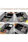 Biki Extendable Over the Sink Stainless Steel Fruits and Vegetables Drain Basket Adjustable Straine