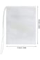 KASTWAVE Disposable Drawstring Tea Filter Bags, Safe &amp; Natural Unbleached Paper Seal Tea Infuser Dr