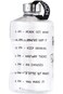 ALCOACH Gallon Water Bottle With Times To Drink - 2.2L/74 OZ Water Bottle - Motivational Water Bott
