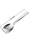 E-far Teaspoon Set of 6, 6.7 Inch Stainless Steel Spoons for Kitchen or Restaurant, Non-toxic &amp; Mir
