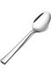 E-far Teaspoon Set of 6, 6.7 Inch Stainless Steel Spoons for Kitchen or Restaurant, Non-toxic &amp; Mir