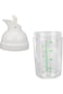 Khazna Salad Dressing Shaker Container Pour Spout Leakproof Dishwasher Safe BPA Travel Homemade Oil