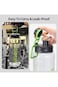 SHOTAY 2.0L Sports Water Bottles Half Gallon Motivational with Time Marker Removable Straw, BPA Fre