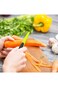 Alsanidi, Plastic Fruit Vegetable Peeler, Potato Peeler, Green x Black 6932230604380
