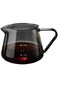 SERVER Glass Coffee Server 350ml (Black, 350)