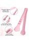 The zowu Cat Tongs 7 Inch Cute Cat Paw Shape Tongs Kitchen Tongs Silicone Cooking Tongs for Cooking