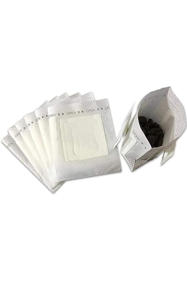 KEPTFIT 100 Pcs Portable Coffee Filter Paper Bag with Hanging Ear Design Single Serve Disposable Dr