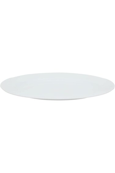 Lexuse Oval Tray, 35 cm, White (LX022) For Food Kitchen Use Outdoor &amp; Restaurant Decorative Multi P