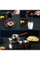 1 PCS 500ml Mini Sauce Pan Cooking Pot,Chocolate Melting Pot,Stainless Steel Sauce pan with Pour Sp