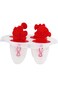Qlux Icy-Pole Molds Pop Makers Ice Pop Molds Ice Bar Maker Plastic Popsicle Mold, Kids Ice Cream Lo