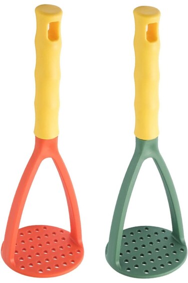 هراسة بطاطس من قطعتين، هراسة أفوكادو يدوية، هراسة طعام الأطفال، هراسة خضراوات وفاكهة، مجموعة أدوات طهي