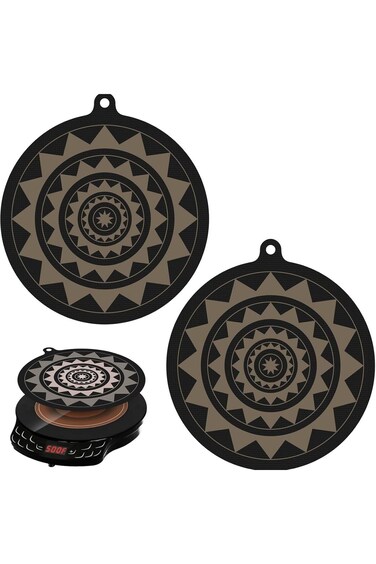 حصيرة حماية من السيليكون الحراري لموقد الطهي الحثي ALMEKAQUZ، حصيرة سيليكون لموقد الطهي الحثي،