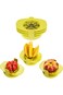 SupWolf Fruit Cutter Slicer, 3 in 1 Apple Slicer with Vegetable Peeler &amp; Cleaning Brush Mango Cutte