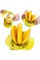 SupWolf Fruit Cutter Slicer, 3 in 1 Apple Slicer with Vegetable Peeler &amp; Cleaning Brush Mango Cutte