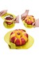 SupWolf Fruit Cutter Slicer, 3 in 1 Apple Slicer with Vegetable Peeler &amp; Cleaning Brush Mango Cutte