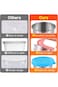 U HOOME Salad Dressing Container To Go,4x 1.7 Oz Kids Lunch Container，Reusable Stainless Steel Sauc
