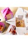 Cupcake Box, Individual Cupcake Boxes Single Cupcake Boxes,Cake Boxes with Window,Cupcake Carrier w