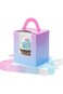 Cupcake Box, Individual Cupcake Boxes Single Cupcake Boxes,Cake Boxes with Window,Cupcake Carrier w