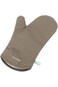 Parfait Heat Resistant Woven Silicone Oven Mitt Taupe and Blue SB0414CC
