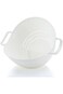 Concept Home Machine Basket Rice Wash Sieve Strainer 22.8X26.5X19.5 cm White