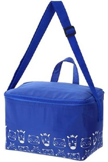 Miniso Bento Lunch Bag, 23 cm x 16 cm Size, Blue