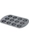 Royalford Mini Donut Pan - Non Stick Granite Coating Baking With 12 Slots   ReUSable Bagel Mold Tra
