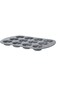Royalford Mini Donut Pan - Non Stick Granite Coating Baking With 12 Slots   ReUSable Bagel Mold Tra