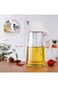 LYLYMYKHH Auto Flip Olive Oil Dispenser Bottle,22 OZ Leakproof Condiment Container With Automatic C