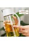 LYLYMYKHH Auto Flip Olive Oil Dispenser Bottle,22 OZ Leakproof Condiment Container With Automatic C